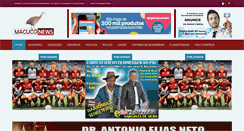 Desktop Screenshot of macuconews.com.br